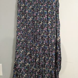 Piper and Scoot Boutique Floral Midi Skirt